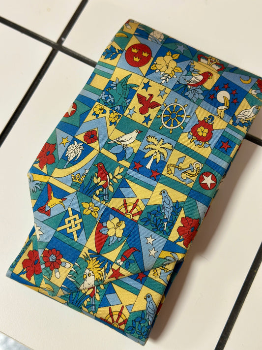 Cravate à motifs Marin