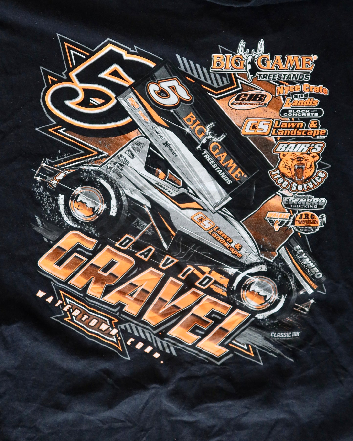 T-shirt Nascar David Gravel | T. XXL