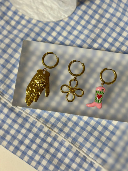 Maxi Mono-boucle d'oreille | Dorée