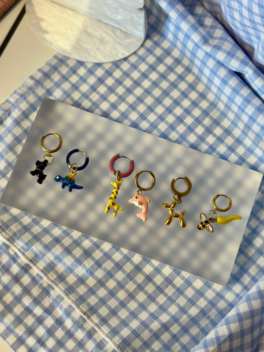 Mono-boucle d'oreille | Les Animaux