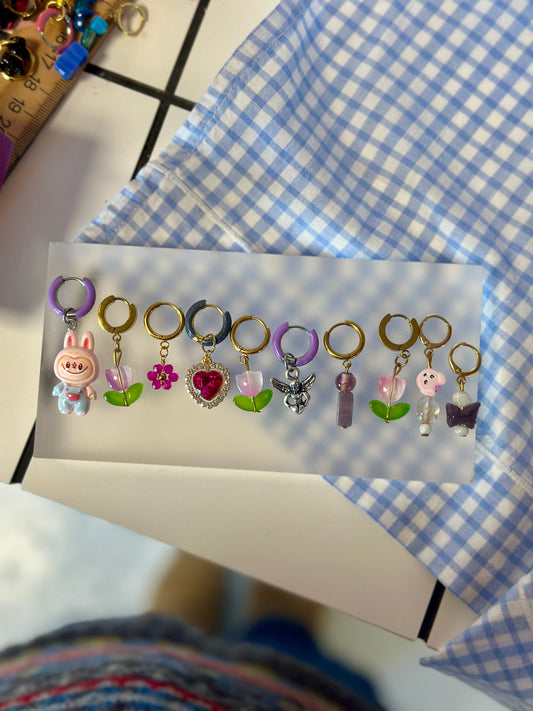 Mono-boucle | Les Roses & Violettes