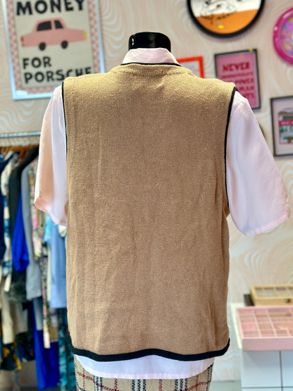 Cardigan sans manches de Noël | T. XL