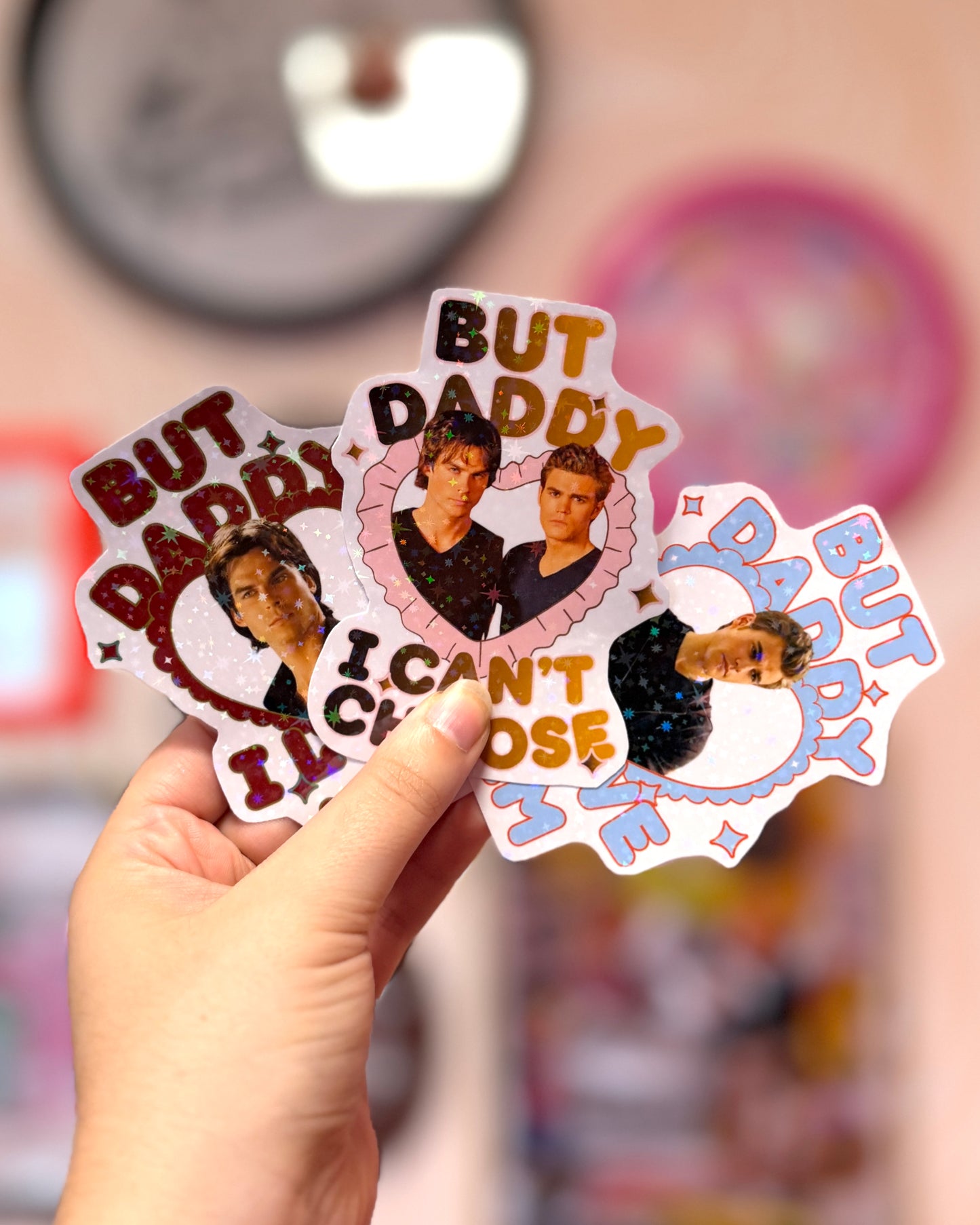 Sticker Vampire Diaries - Daddy I love him