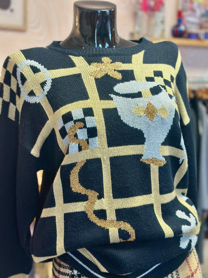 Pull à motif | T. M / L