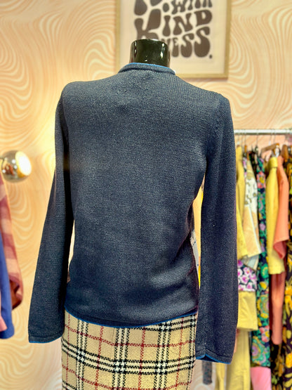 Cardigan broderies oiseaux | t. XS/S