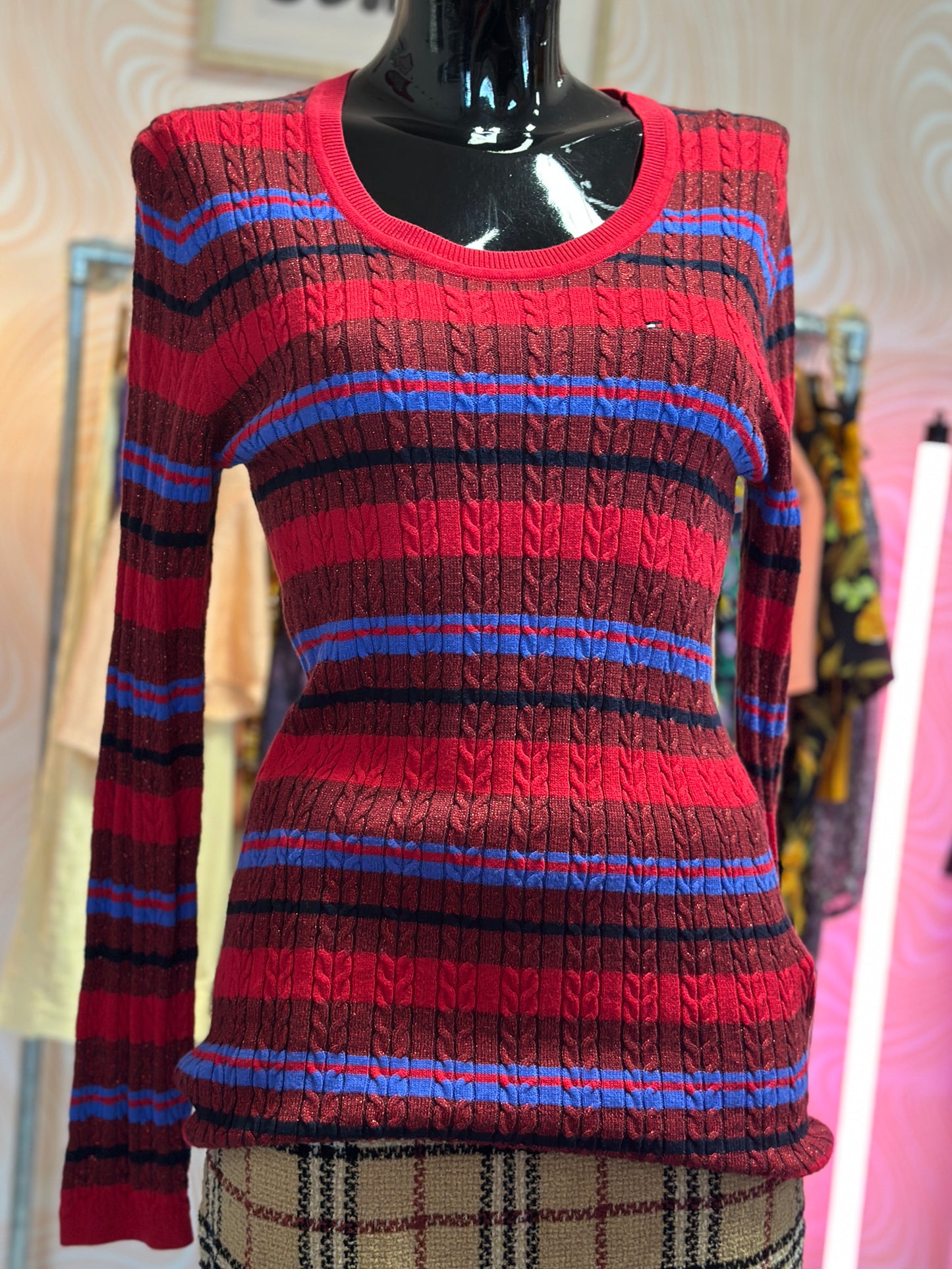Pull à rayures Tommy Hilfiger | T. M