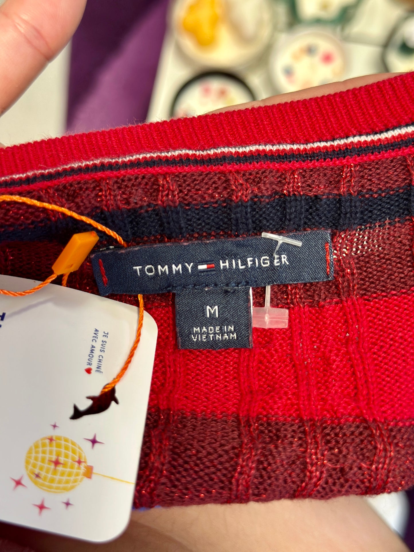 Pull à rayures Tommy Hilfiger | T. M