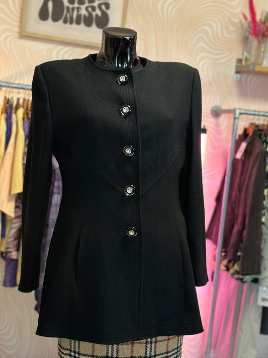 Blazer cintré à gros boutons | T. M