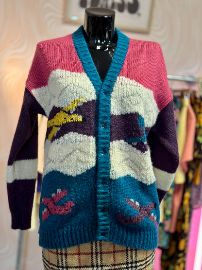 Cardigan multicolore Avion | T. M / L