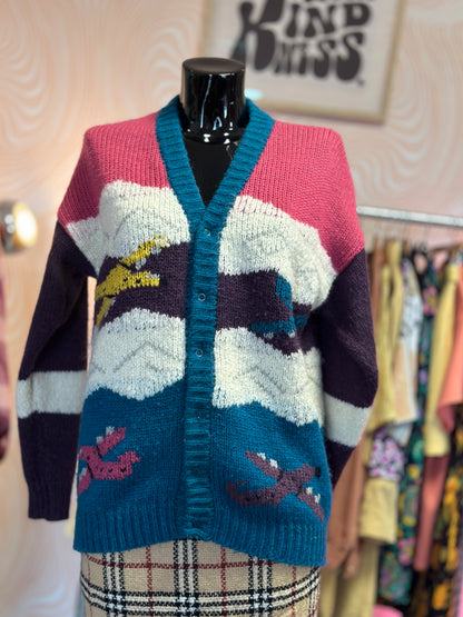 Cardigan multicolore Avion | T. M / L