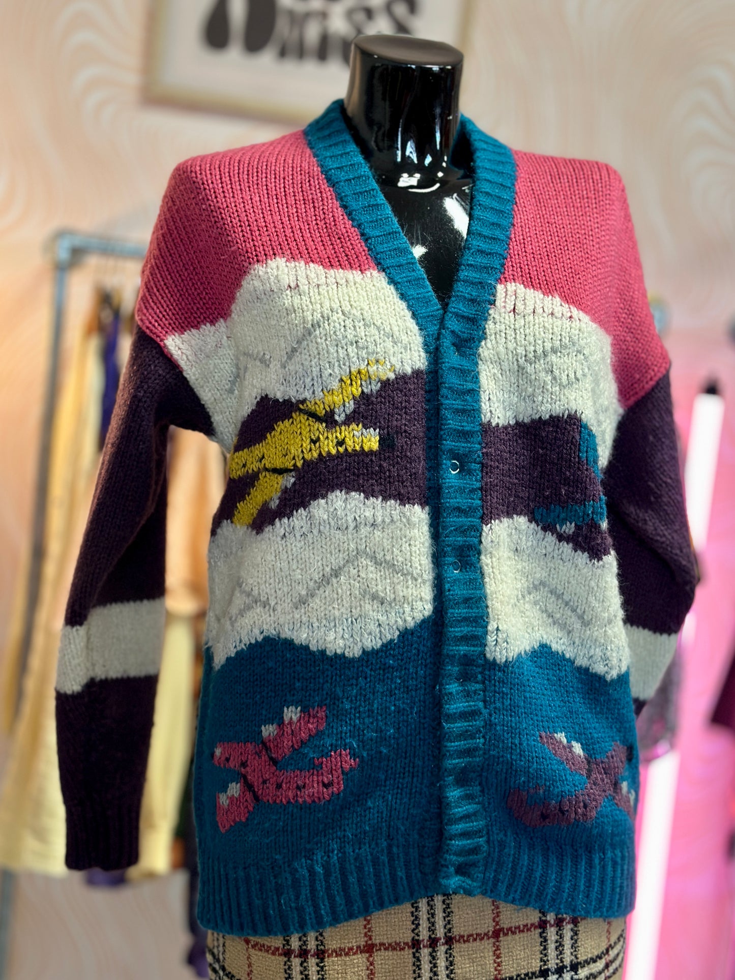 Cardigan multicolore Avion | T. M / L