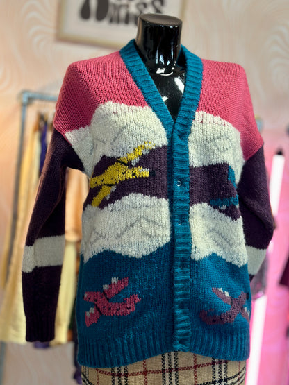 Cardigan multicolore Avion | T. M / L