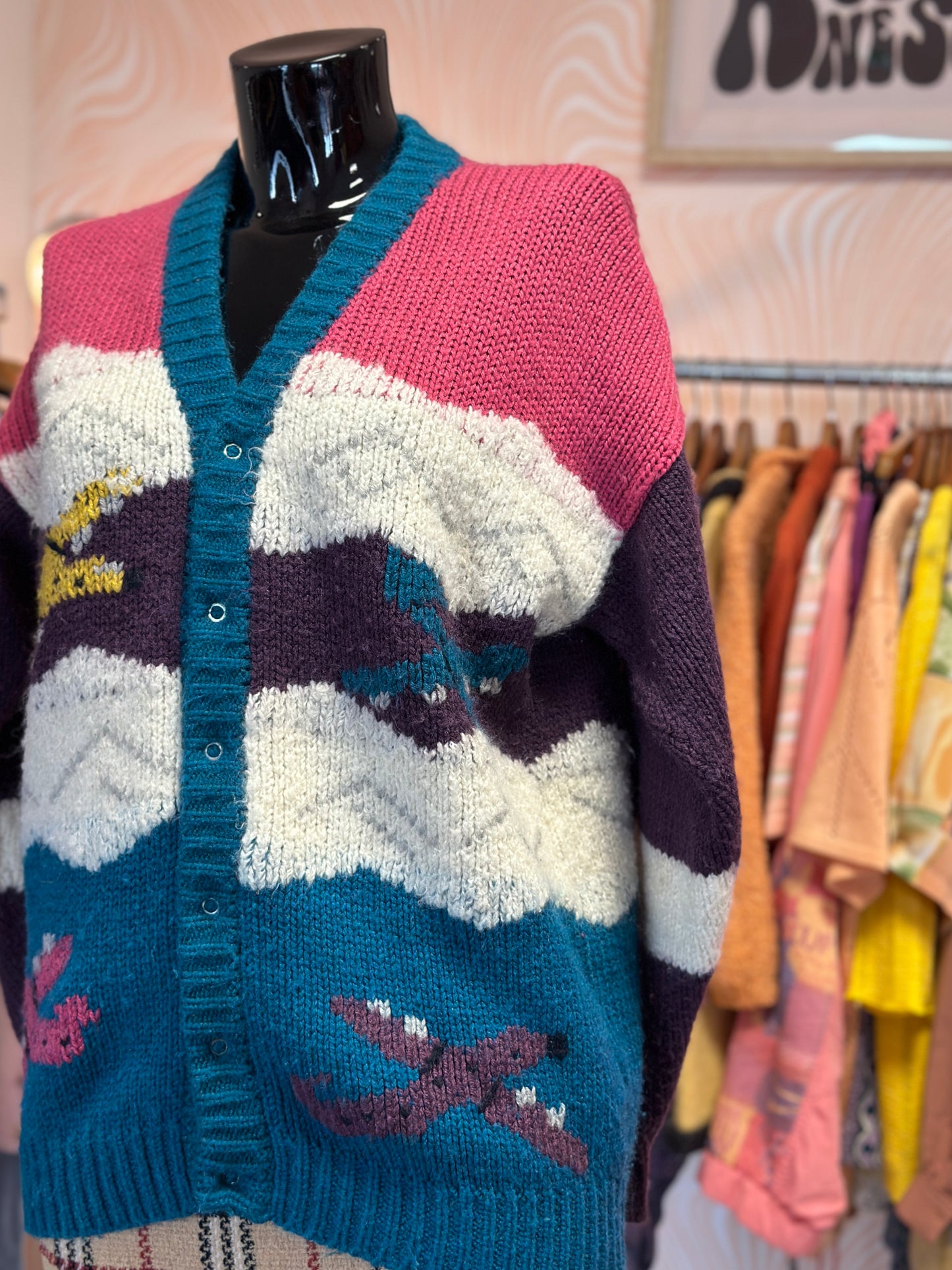 Cardigan multicolore Avion | T. M / L