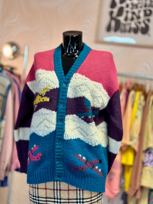 Cardigan multicolore Avion | T. M / L