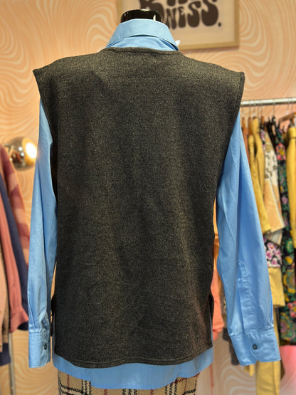 Gilet sans manches gris | T. 3XL