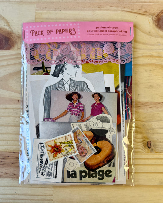 Pochette Scrapbooking | La Plage