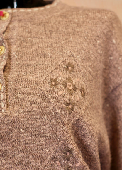 Pull en laine et alpaga | T. M / L