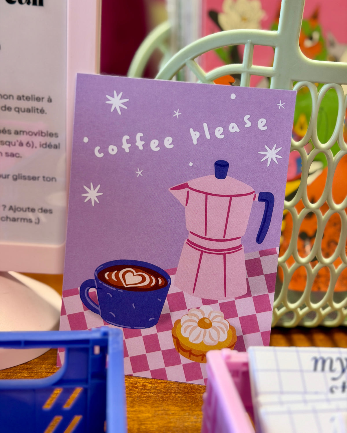 Carte postale - Coffee Please