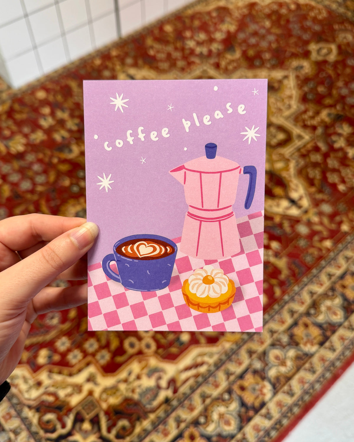 Carte postale - Coffee Please