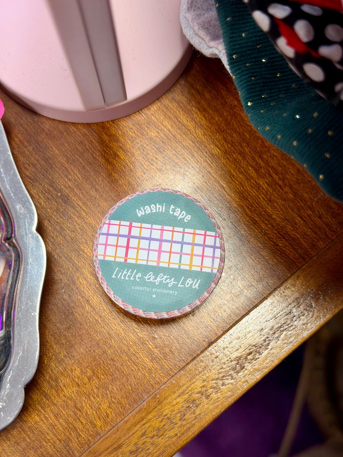 Washi Tape - Grille colorée
