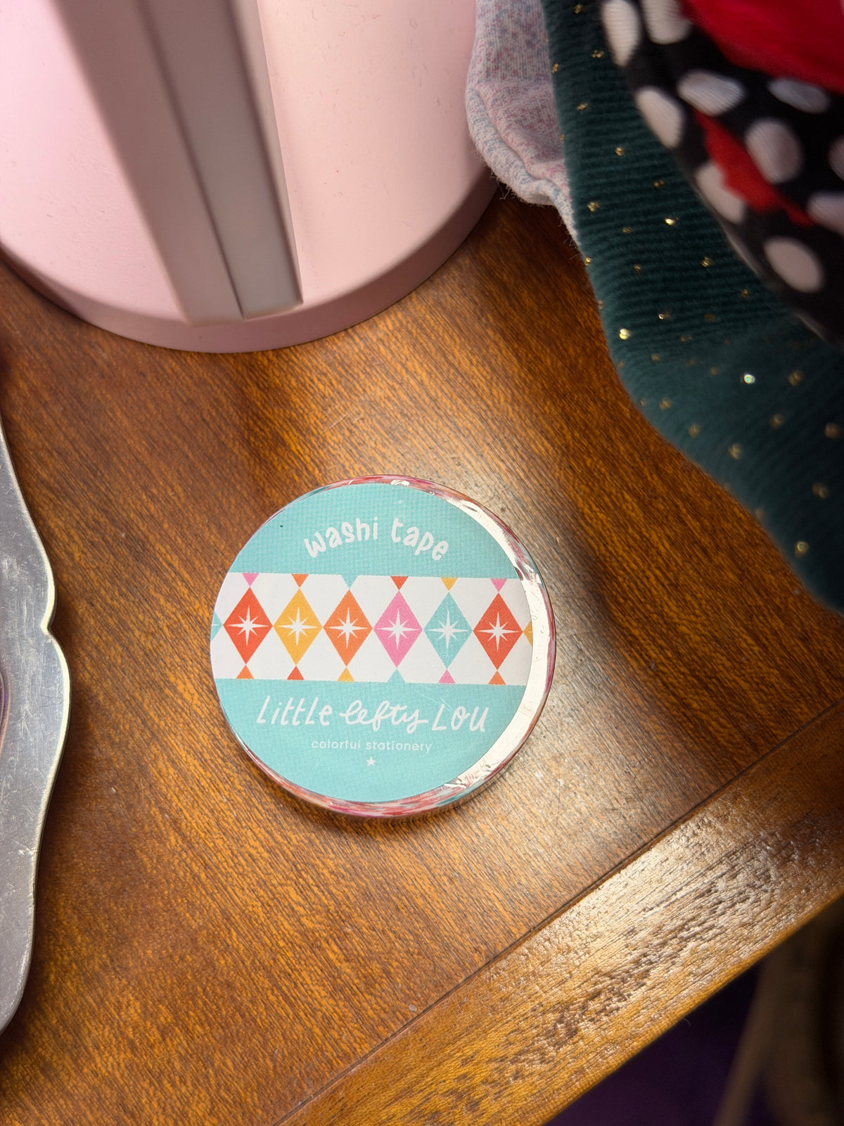 Washi Tape - Multicolore Arlequin Étoilé