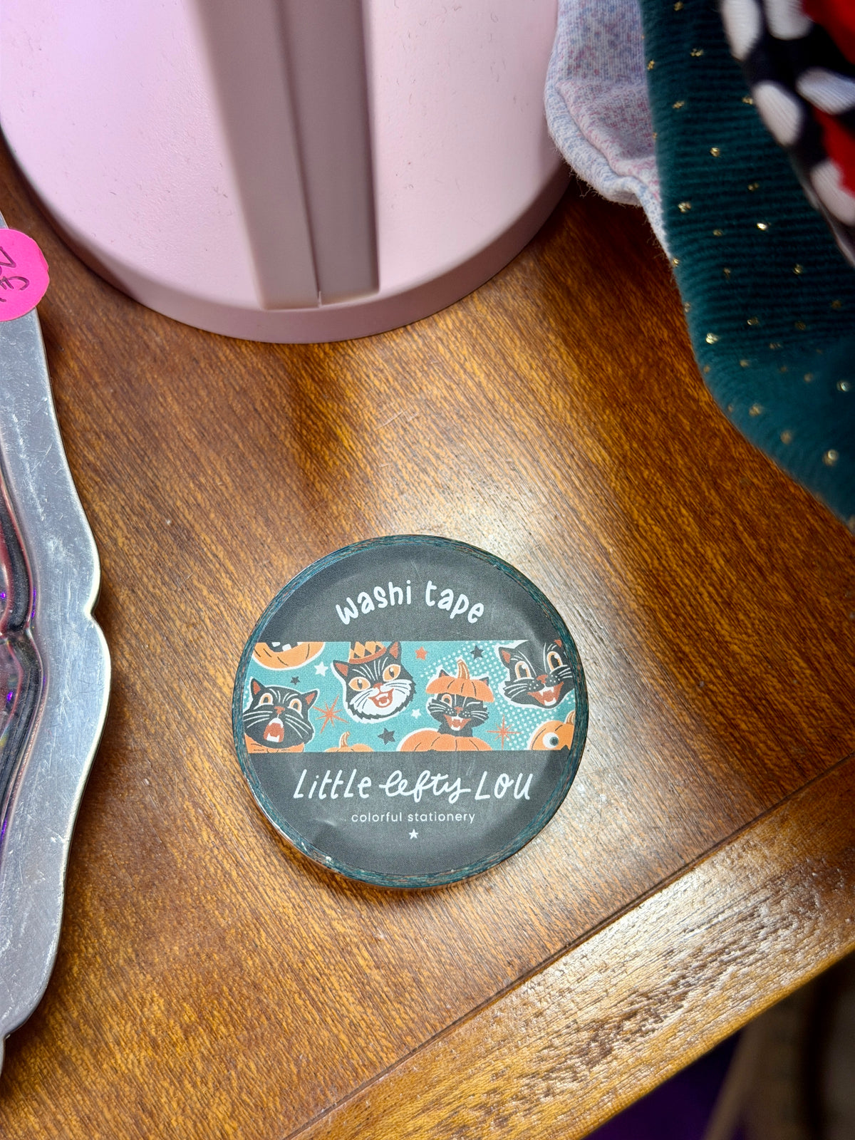 Washi Tape - Halloween Vintage Vert