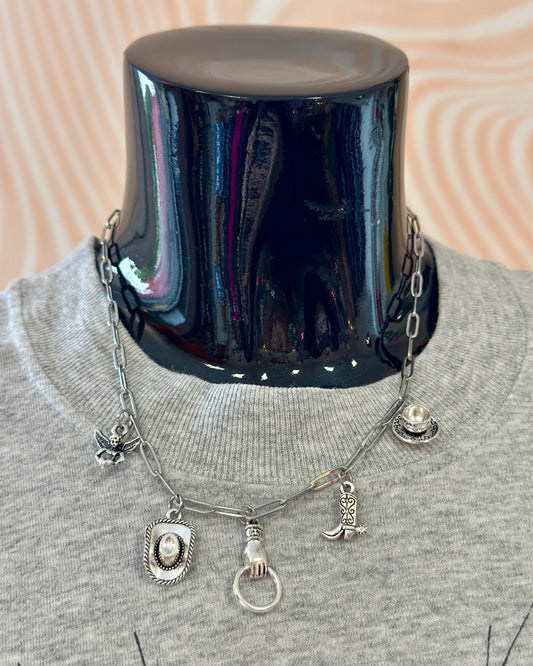 Collier à charms Cowboy mood