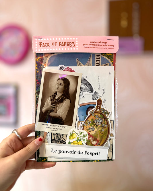 Pochette Scrapbooking | Le pouvoir de l'esprit