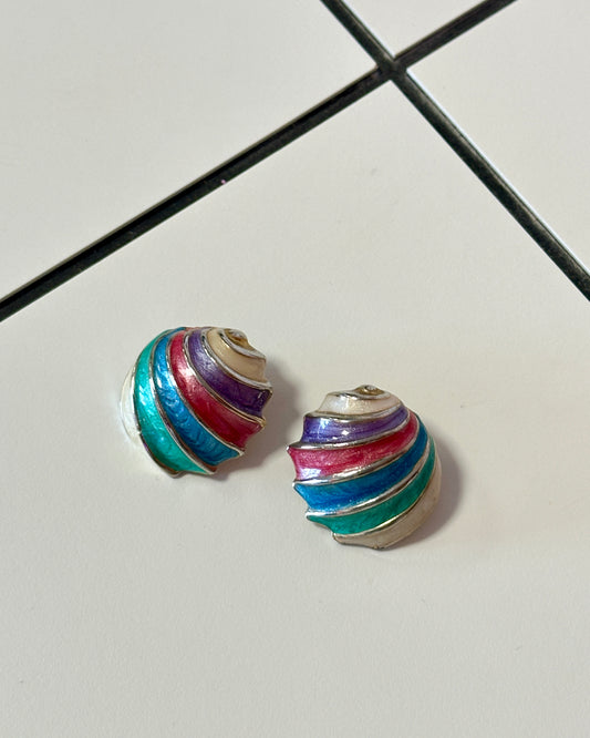 Boucles d'oreilles pastel