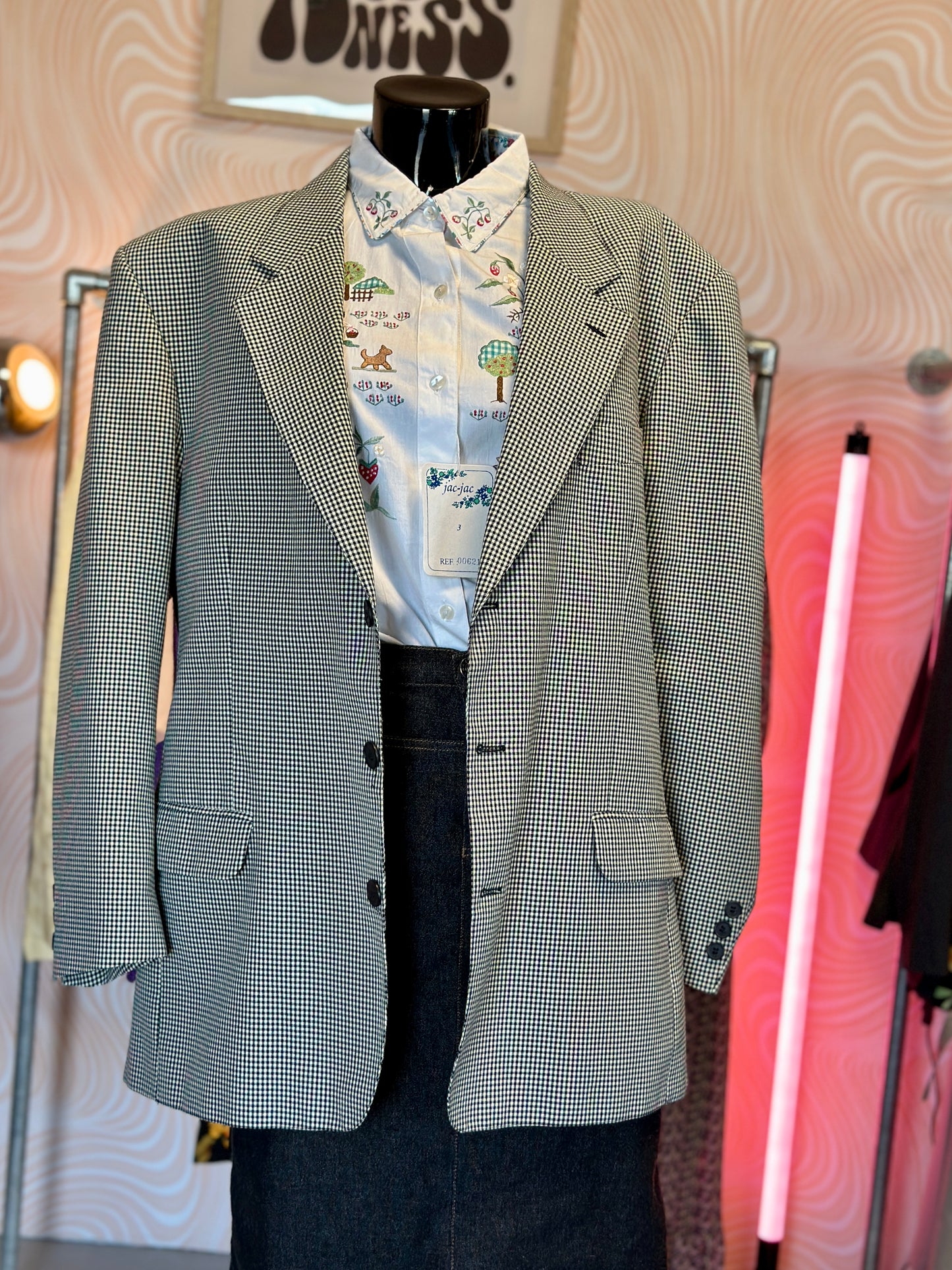 Blazer vichy | T. L / XL