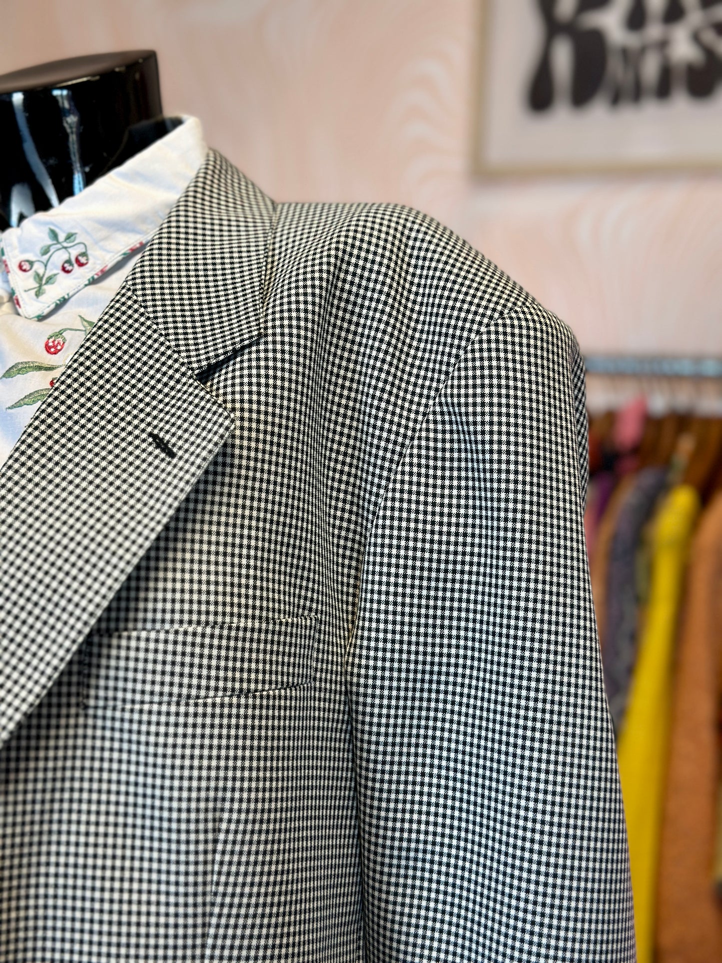 Blazer vichy | T. L / XL