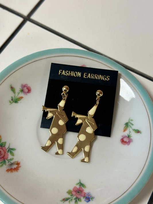 Boucles d'oreilles Clown