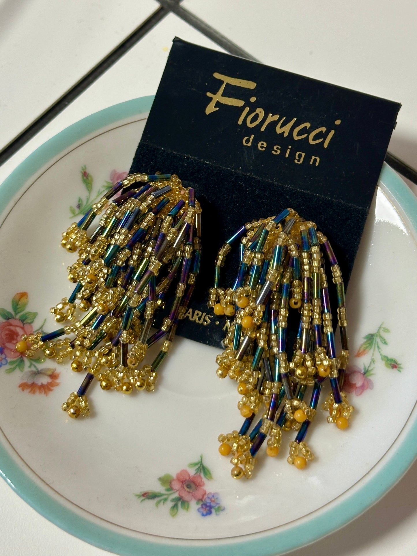 Boucles d'oreilles en perles