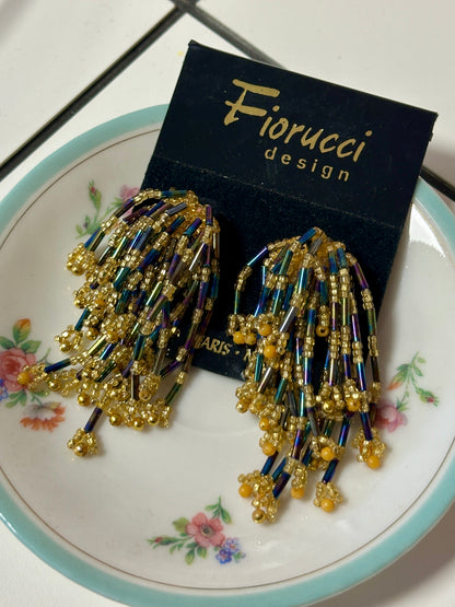 Boucles d'oreilles en perles