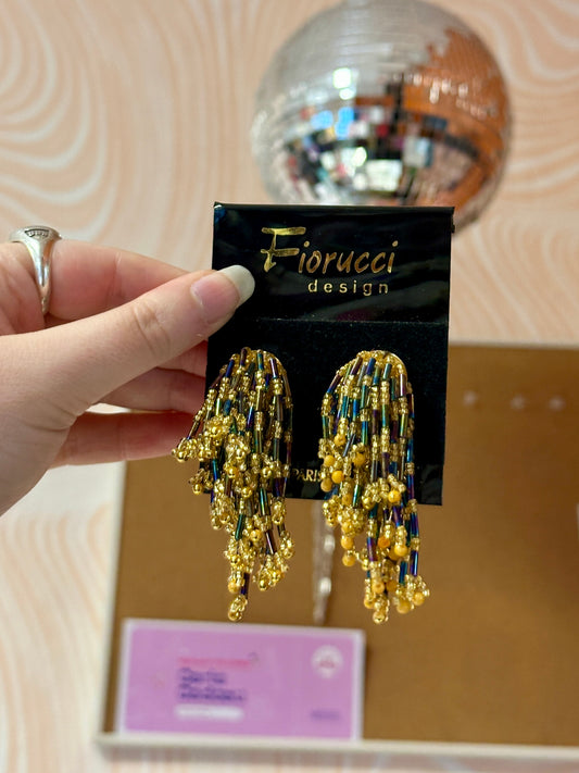 Boucles d'oreilles en perles