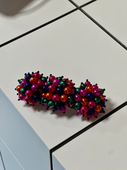 Barrette à cheveux en perles