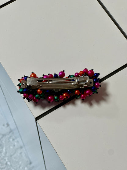 Barrette à cheveux en perles