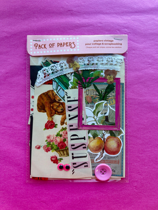 Pochette Scrapbooking | Suspense