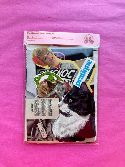 Pochette Scrapbooking | Rayures Lumineuses