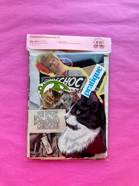 Pochette Scrapbooking | Rayures Lumineuses