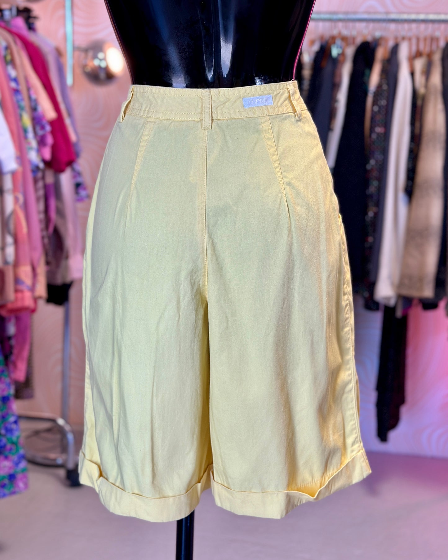Bermuda jaune pastel | T. 32