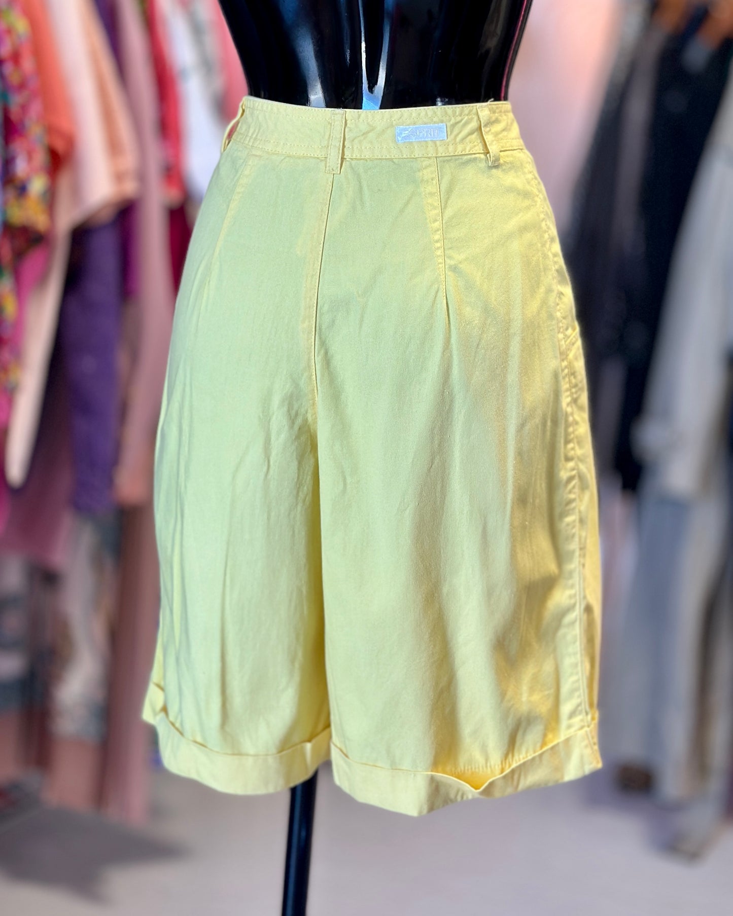 Bermuda jaune pastel | T. 32