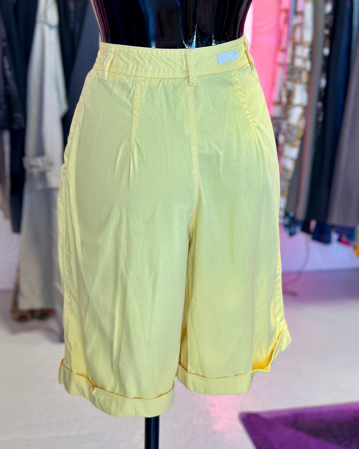 Bermuda jaune pastel | T. 32