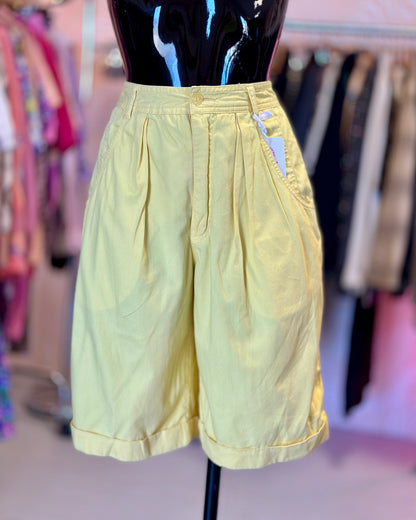 Bermuda jaune pastel | T. 32