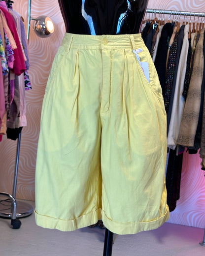 Bermuda jaune pastel | T. 32