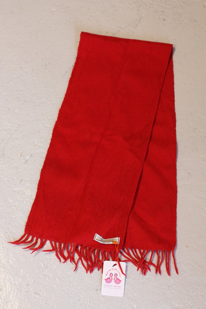 Écharpe rouge