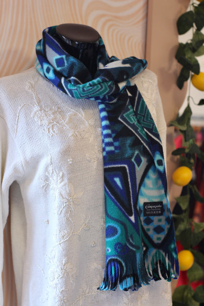 Écharpe polaire à motifs