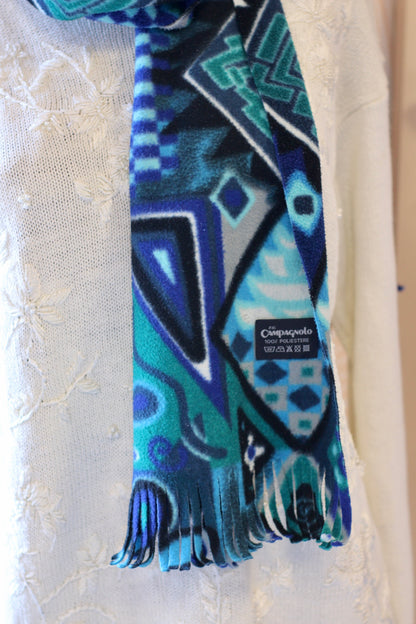 Écharpe polaire à motifs