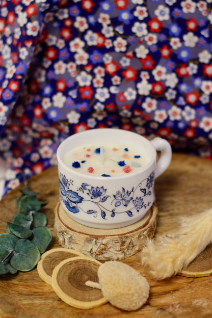 Bougie Tea Time Lucienne | 🍿 Parfum Pop Corn