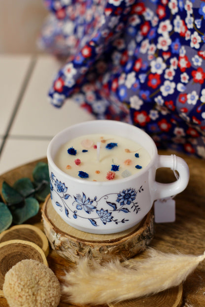 Bougie Tea Time Lucienne | 🍿 Parfum Pop Corn